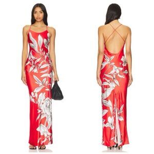 Alice + Olivia Paloma Cami Maxi Dress Size 8